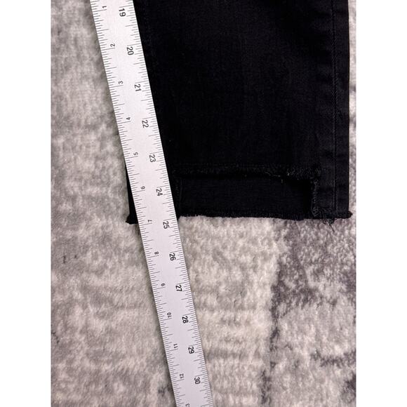 CLOSED Jeans 27 Womens Starlet Low Rise Skinny Raw Step Hem Black Wash Denim - Picture 5 of 7